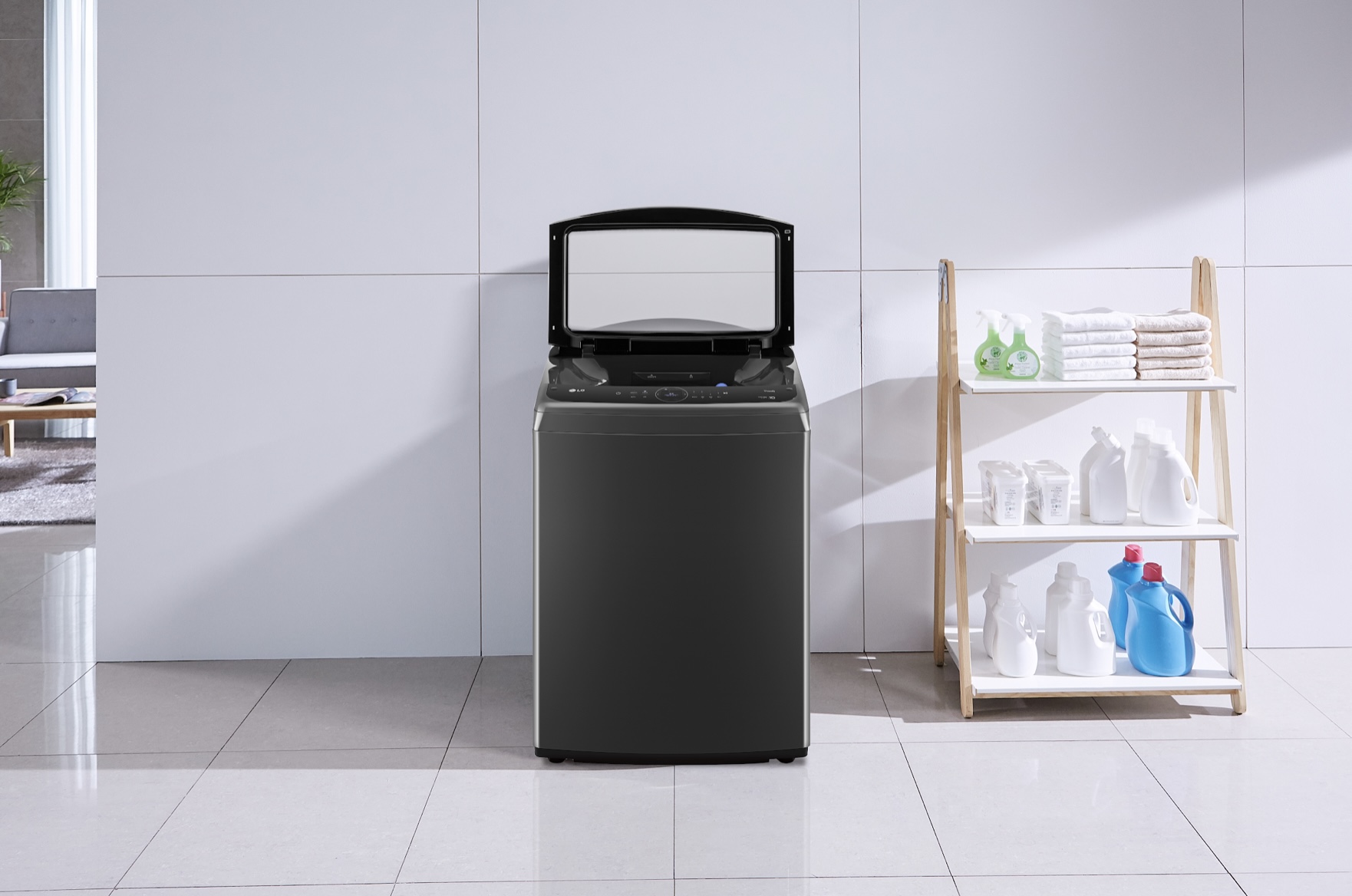 LG AI DD: Máy giặt lồng đứng tích hợp trí tuệ nhân tạo ra mắt