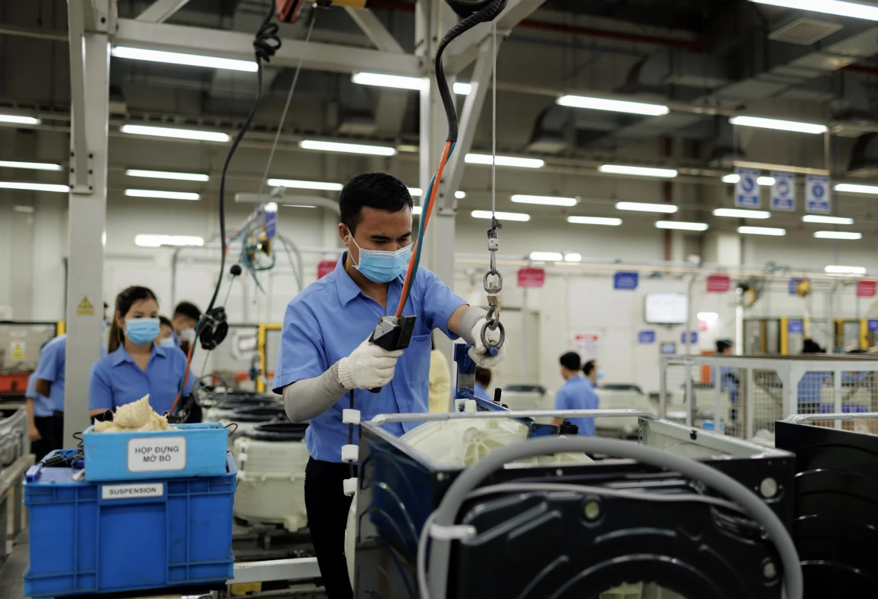 AQUA Việt Nam tổ chức tham quan nhà máy sản xuất hiện đại